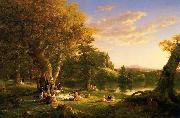 Thomas Cole Picnic china oil painting reproduction